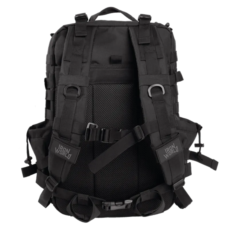 Tactical BackPack, svart ryggsekk