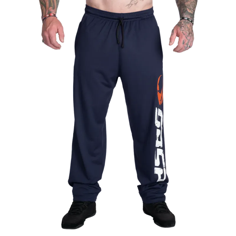 Gasp Old School Baggy Mesh Pant, mørk blå treningsbukse