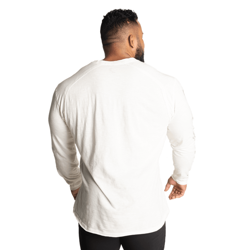 Gasp Throwback LS Tee, off white genser