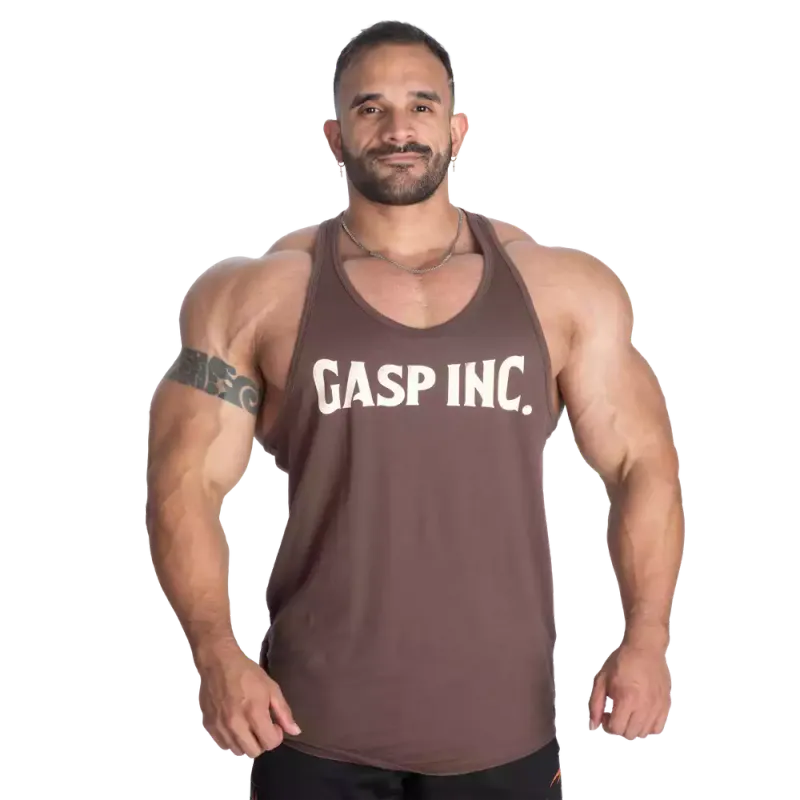 Gasp Essential T-back, Timber singlet