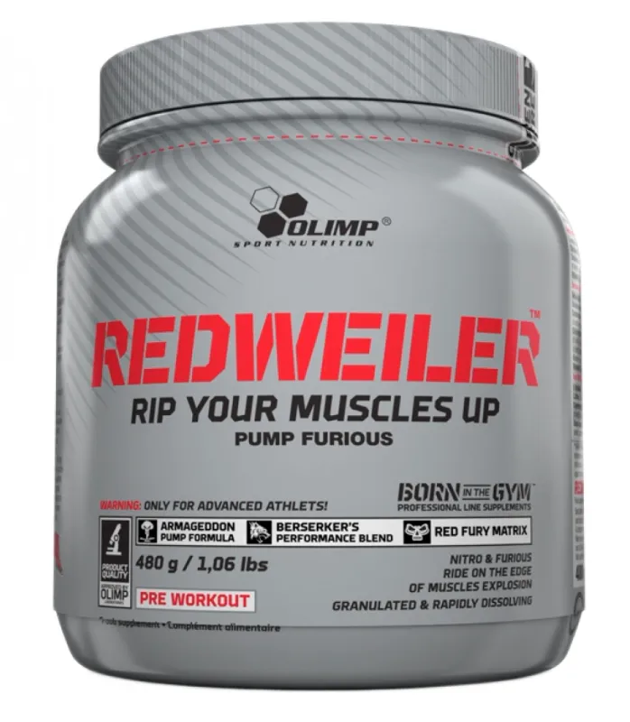 Olimp Redweiler PWO 480 g, Pre Workout