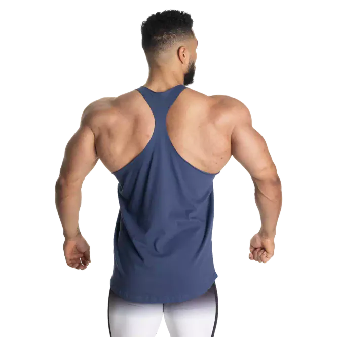 Hovedbilde Better Bodies Team BB Stringer V2, blå singlet 