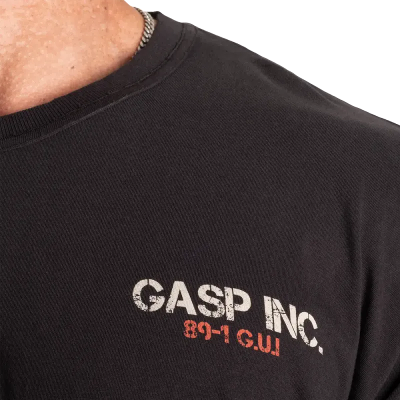 GASP Utility Street Tee, svart t-skjorte