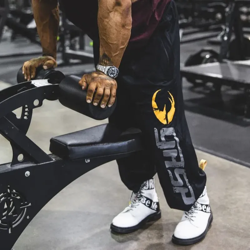 Gasp Original Mesh Pants, svart treningsbukse