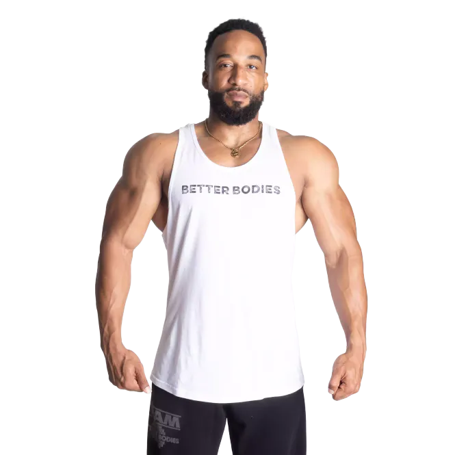 Hovedbilde Better Bodies Logo Essential T-back, hvit singlet