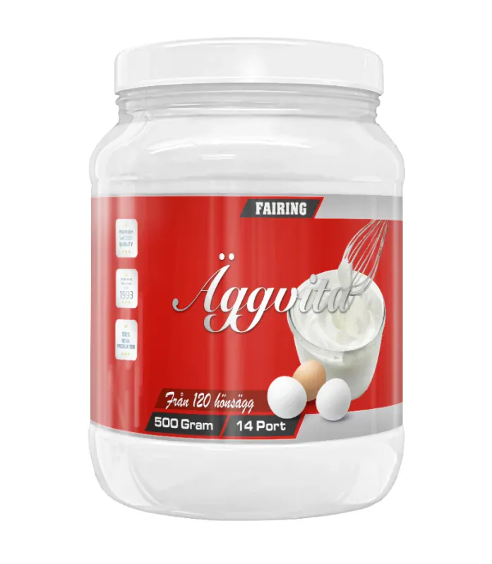 Fairing Eggehvite 500 g, eggprotein