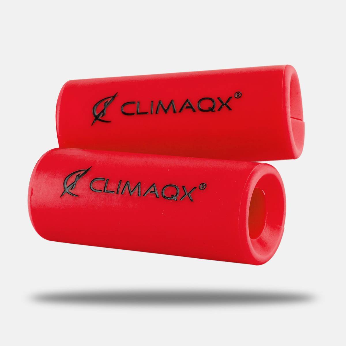 Climaqx Fat Grip Arm Blaster, rødt treningsgrep fra Climaqx Lynrask
