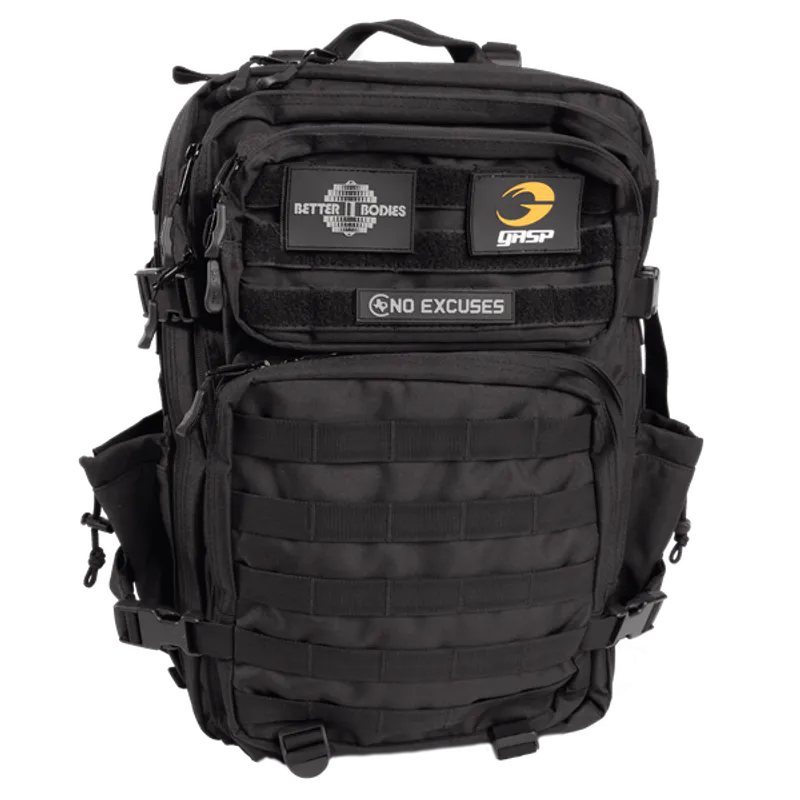 Tactical BackPack, svart ryggsekk