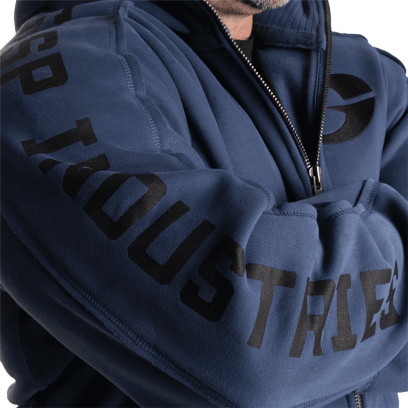 Gasp Pro Gasp Hood, blå jakke med hette