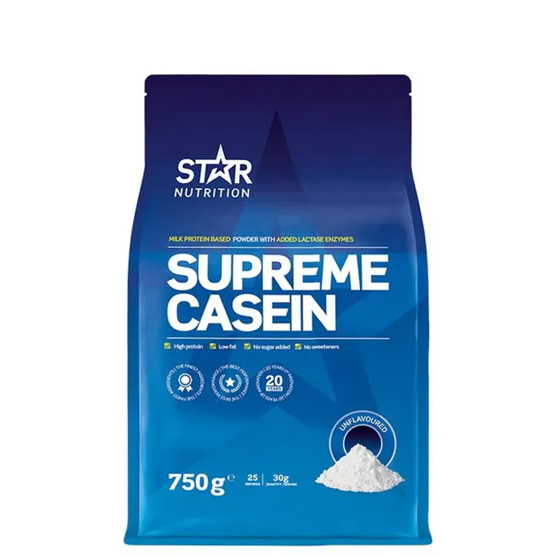 Star Nutrition Supreme Casein 750 g, proteinpulver