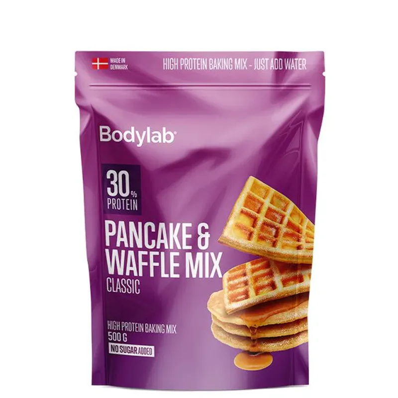 Bodylab Pancake & Waffle Mix 500g, pannekake & vafler