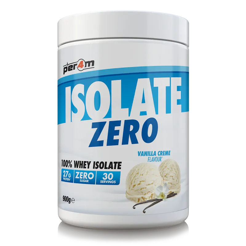 Per4M Isolate Zero 900 g, proteinpulver