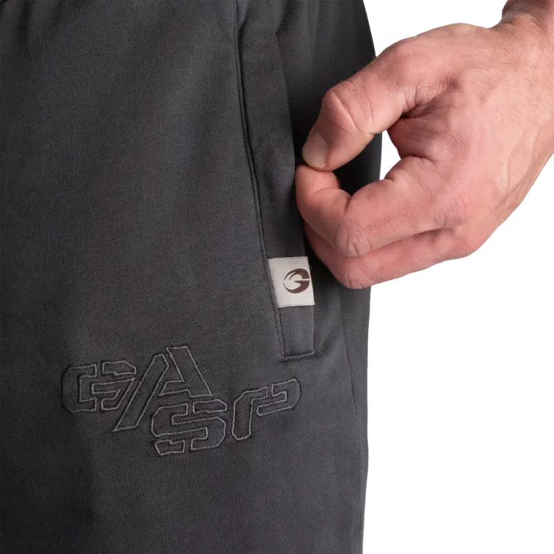 GASP Vintage Sweatpant, svart treningsbukse