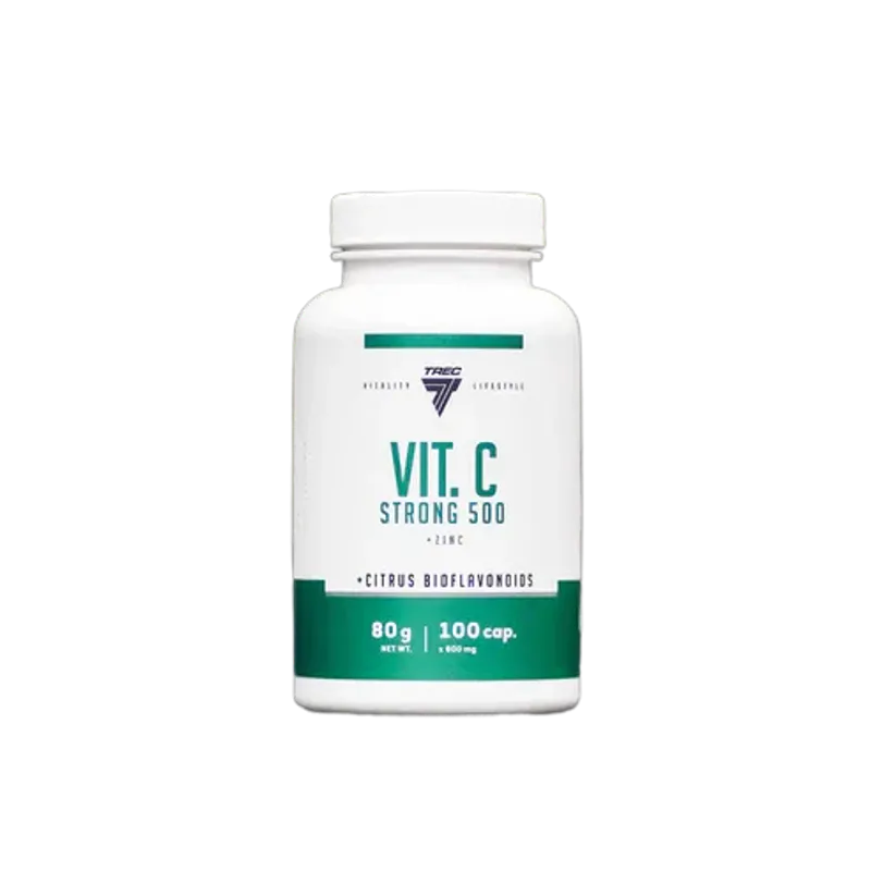 Trec Vit. C strong 500, 100 kapsler C vitamin